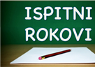 Zimski ispitni rok u akad. god. 2017./2018. 